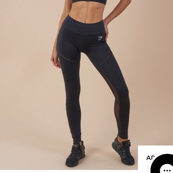 Gymshark Mesh Leggings - Picture 2 of 4
